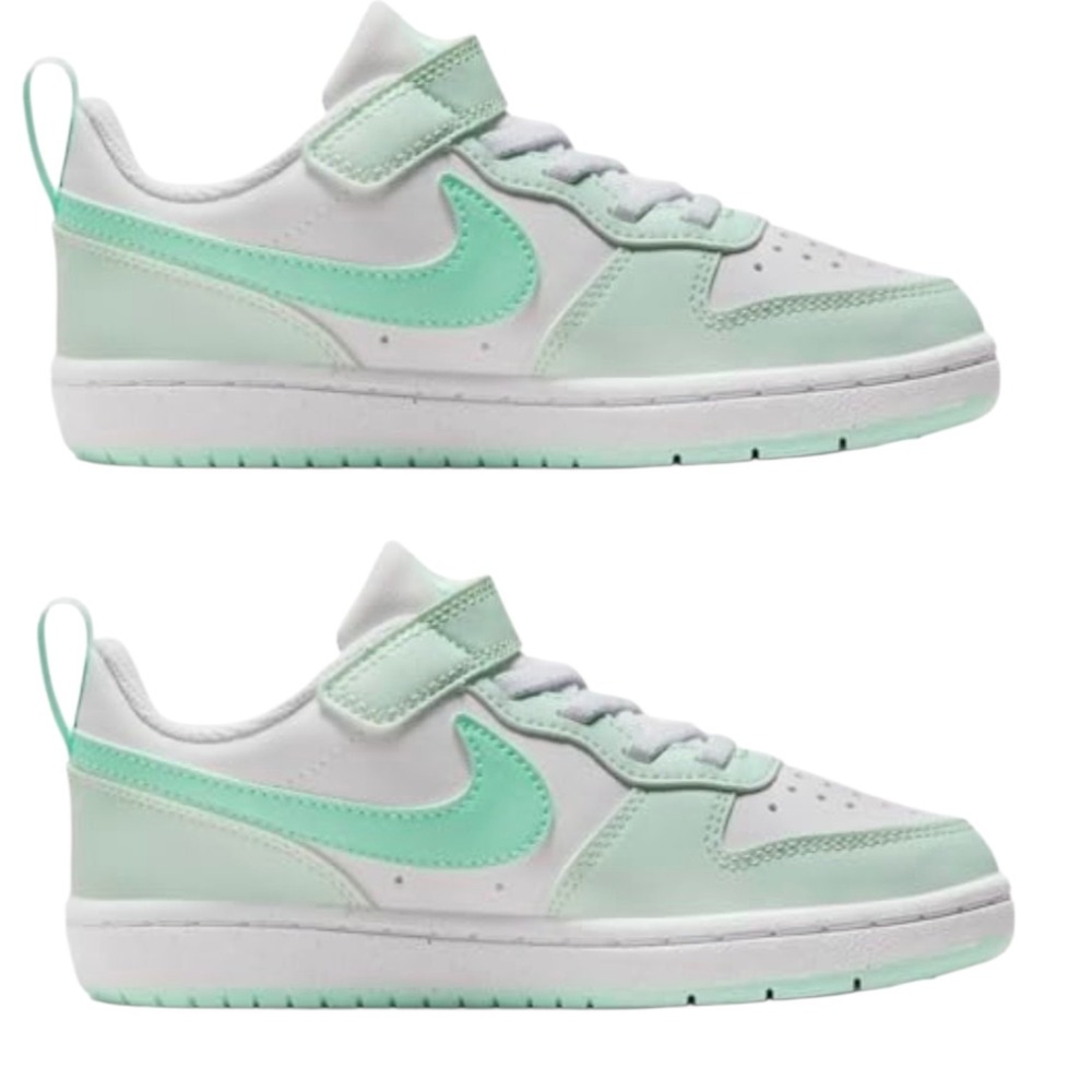 Nike Court Borough Low Recraft Toddler Shoes Mint Green Size 10.5 C New